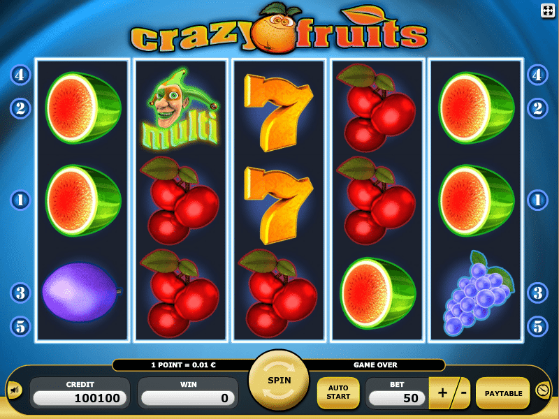 Crazy Fruits играть онлайн